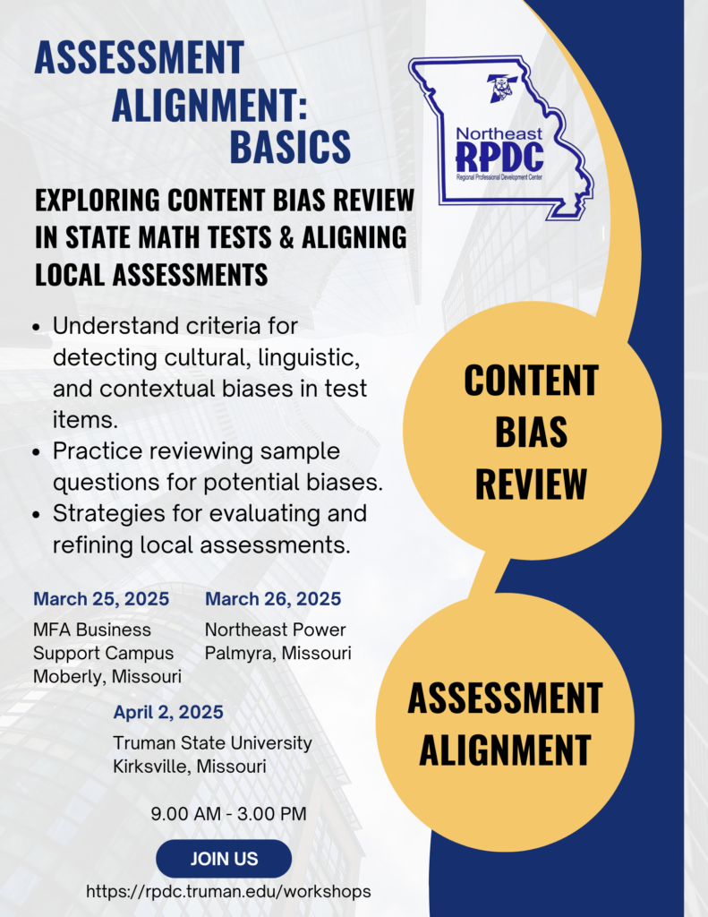 Assessment Alignment Basics: Exploring Content Bias Review in State ...