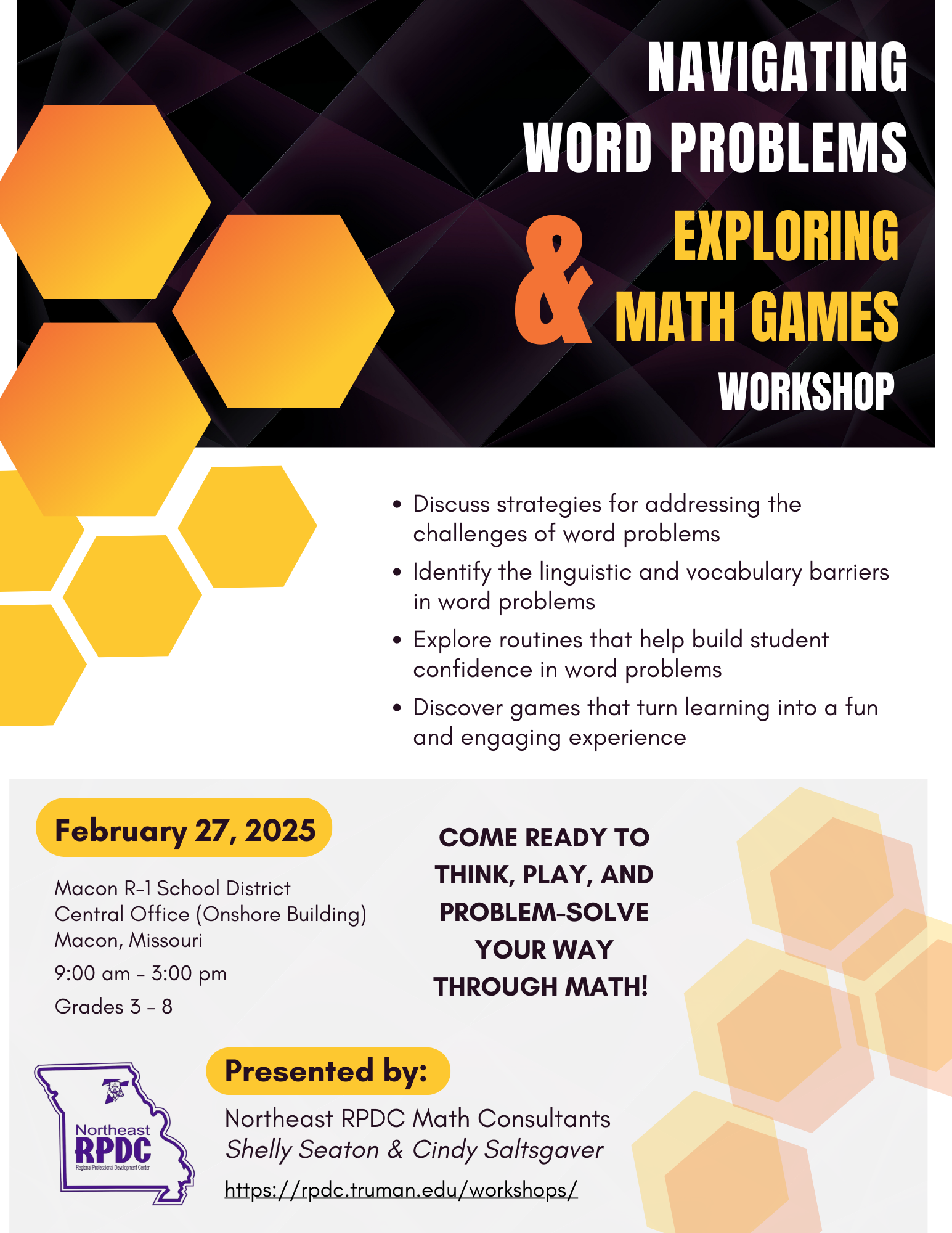 Mathematics Word Problems & Exploring Math Games - Feb 27