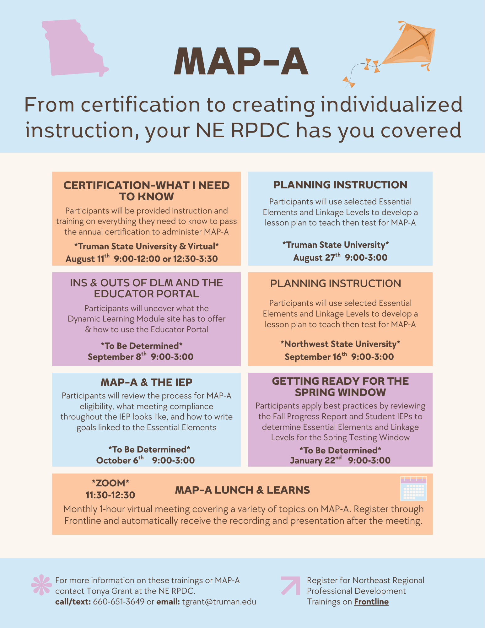2025 MAP Trainings