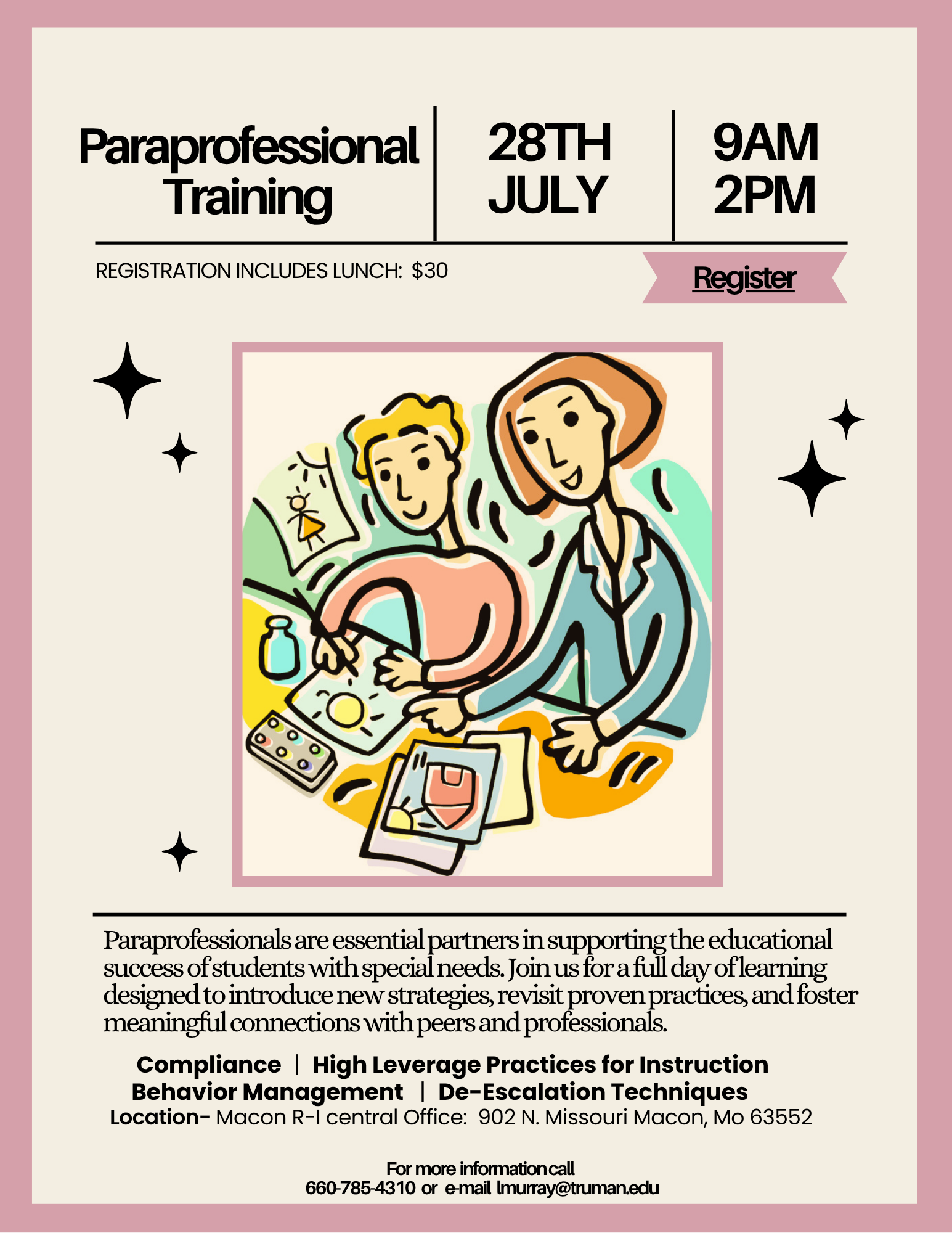 2025 Paraprofessional Training