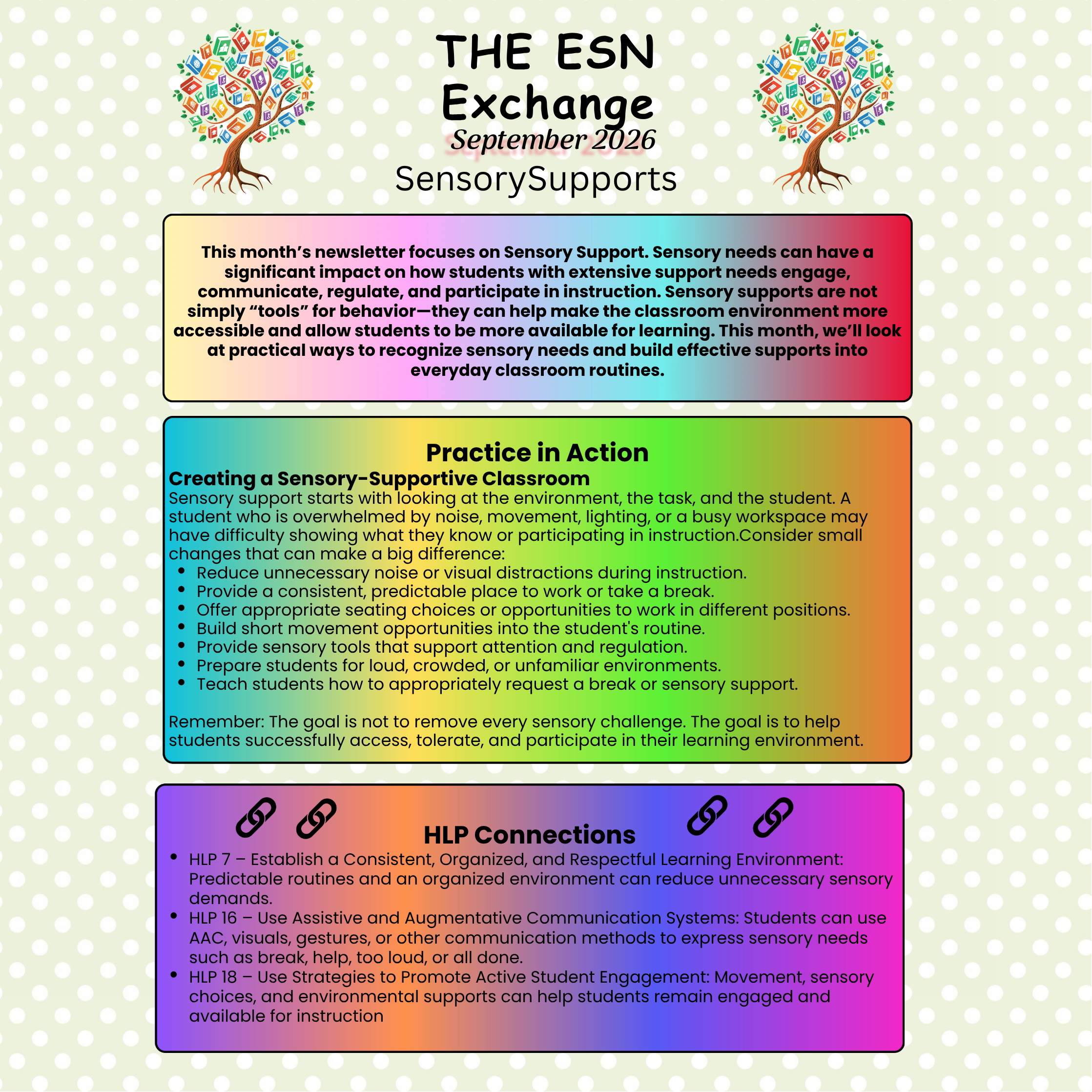 ESN Monthly Newsletter