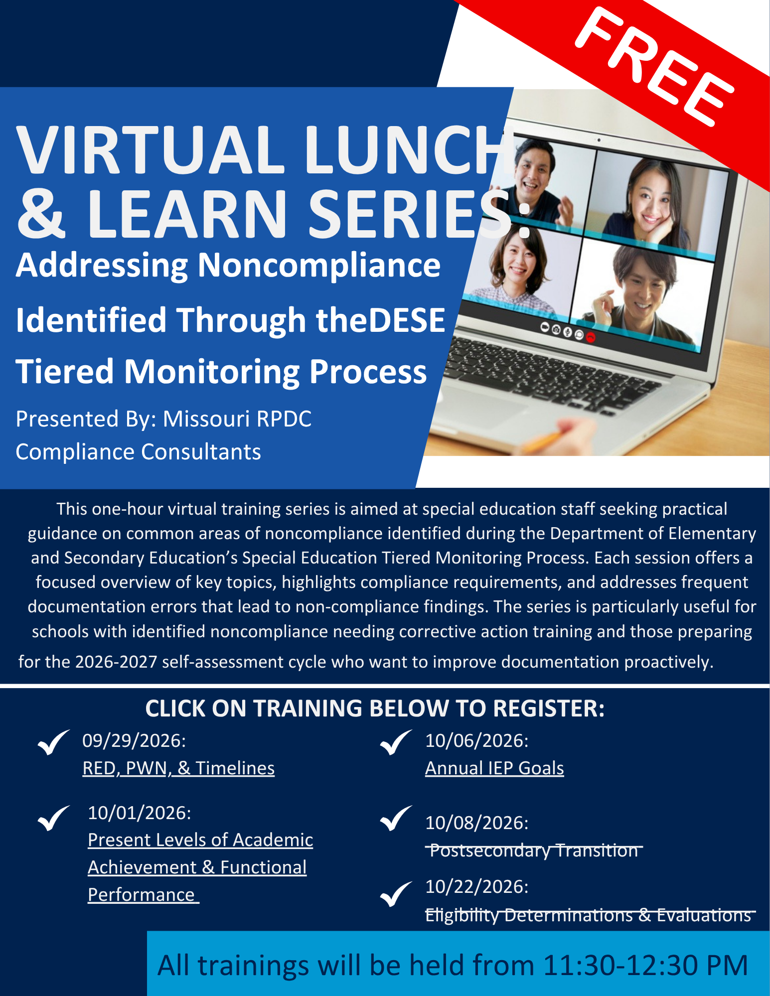 Compliance Virtual Lunch & Learn Series